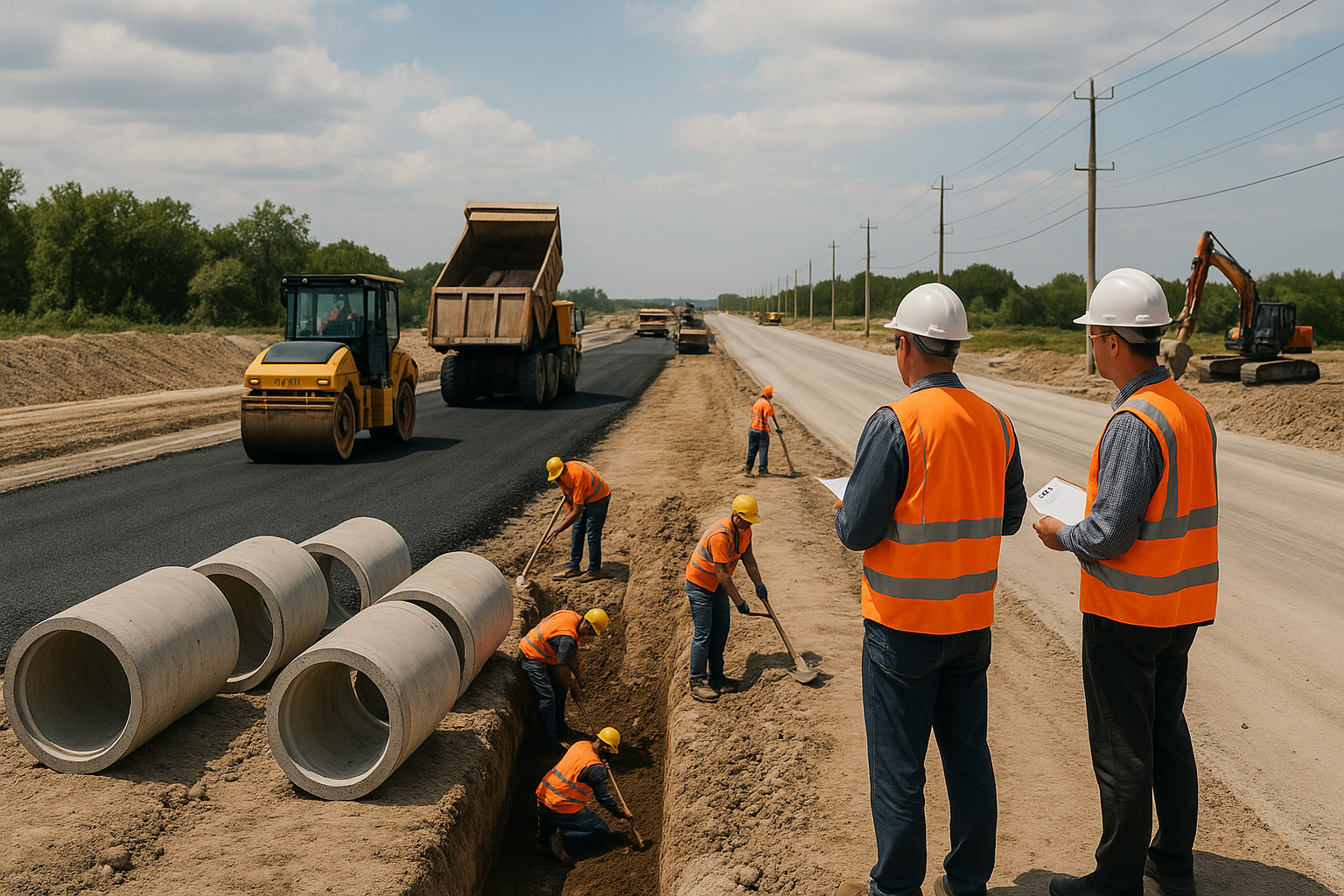 Nhà thầu xây dựng hạ tầng